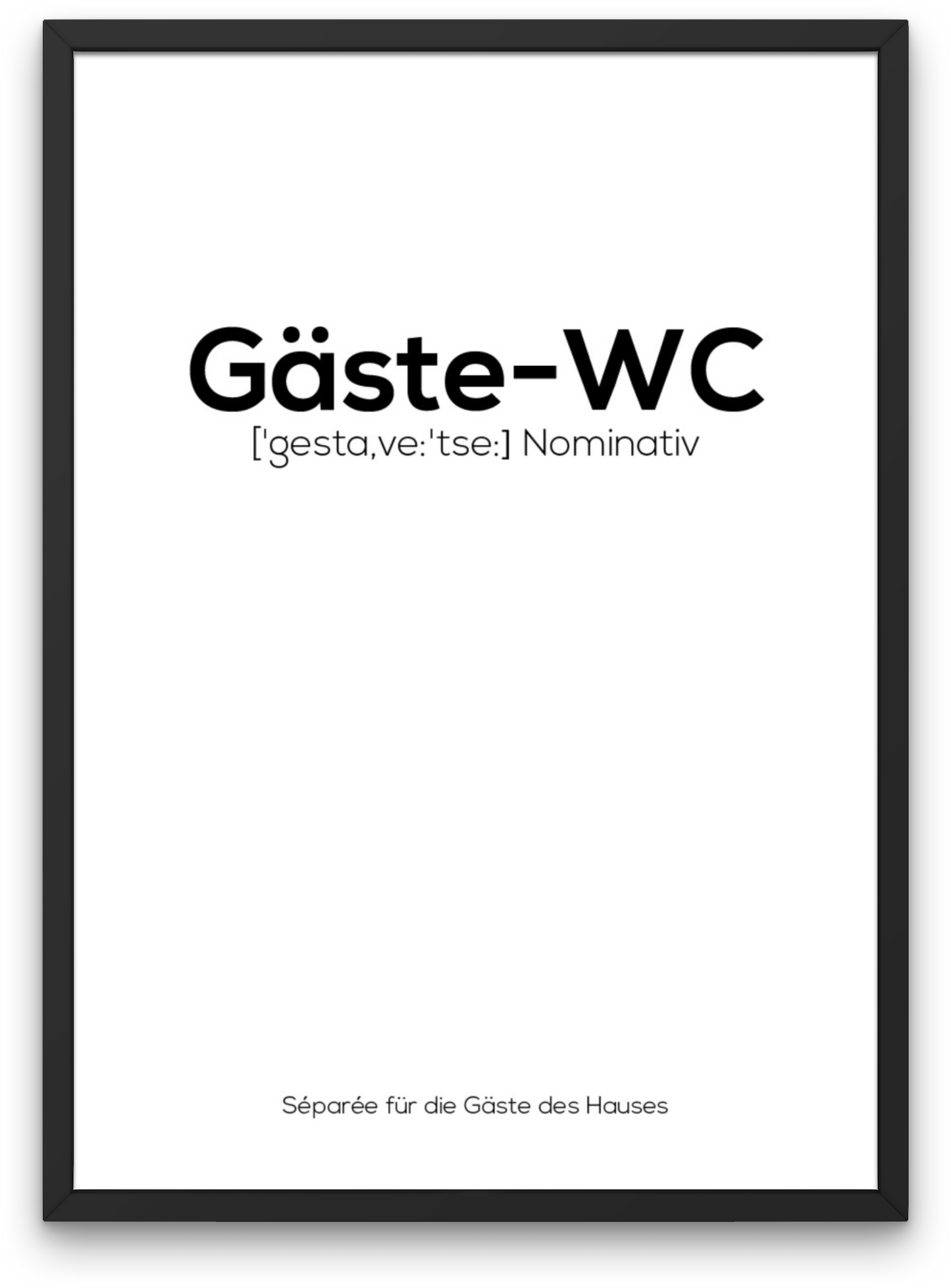 Gäste WC