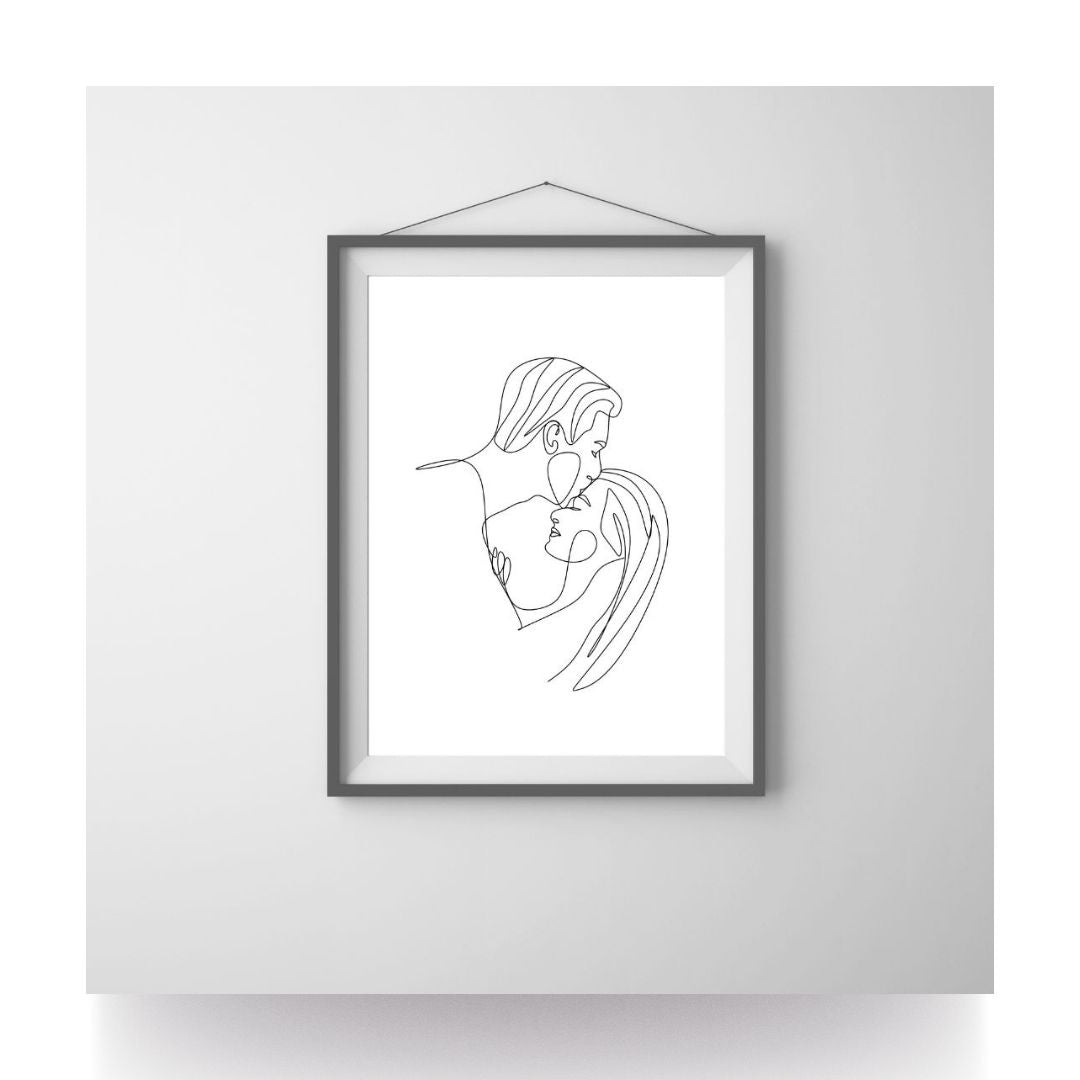 Fineline Relationship B&W