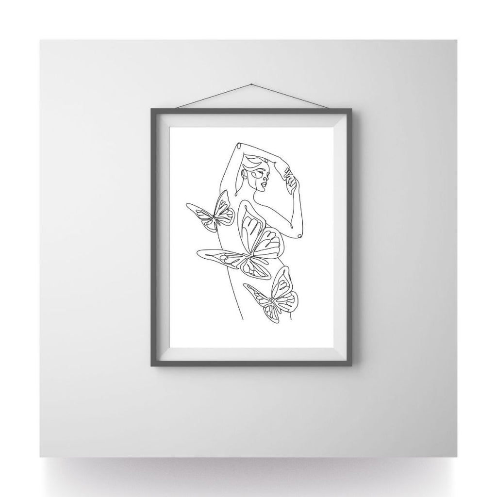 Fineline Relationship B&W