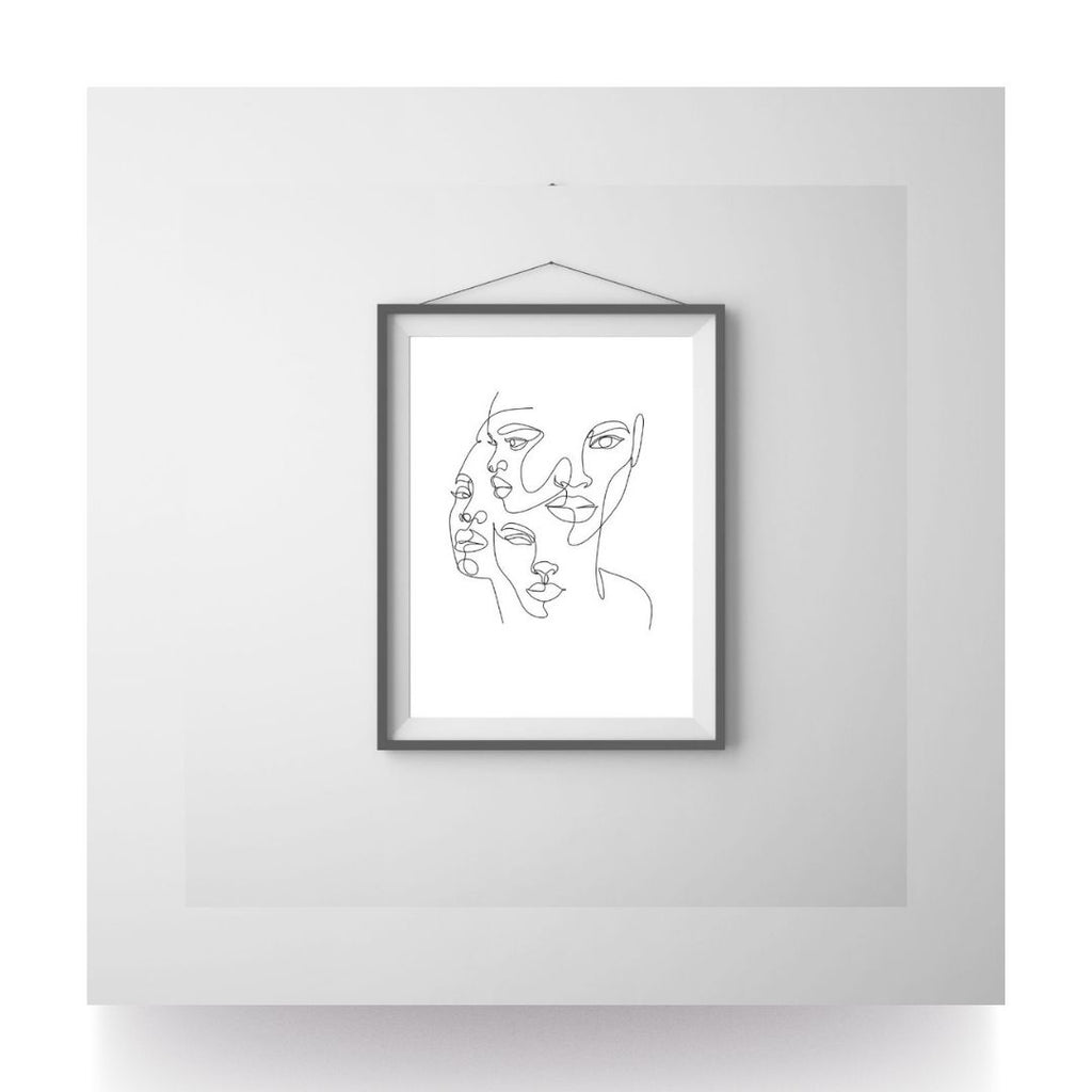 Fineline Relationship B&W