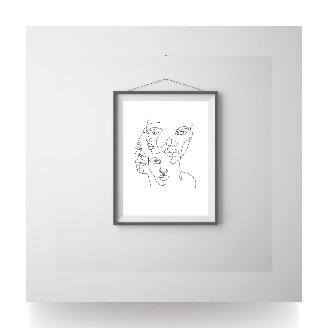 Fineline Relationship B&W