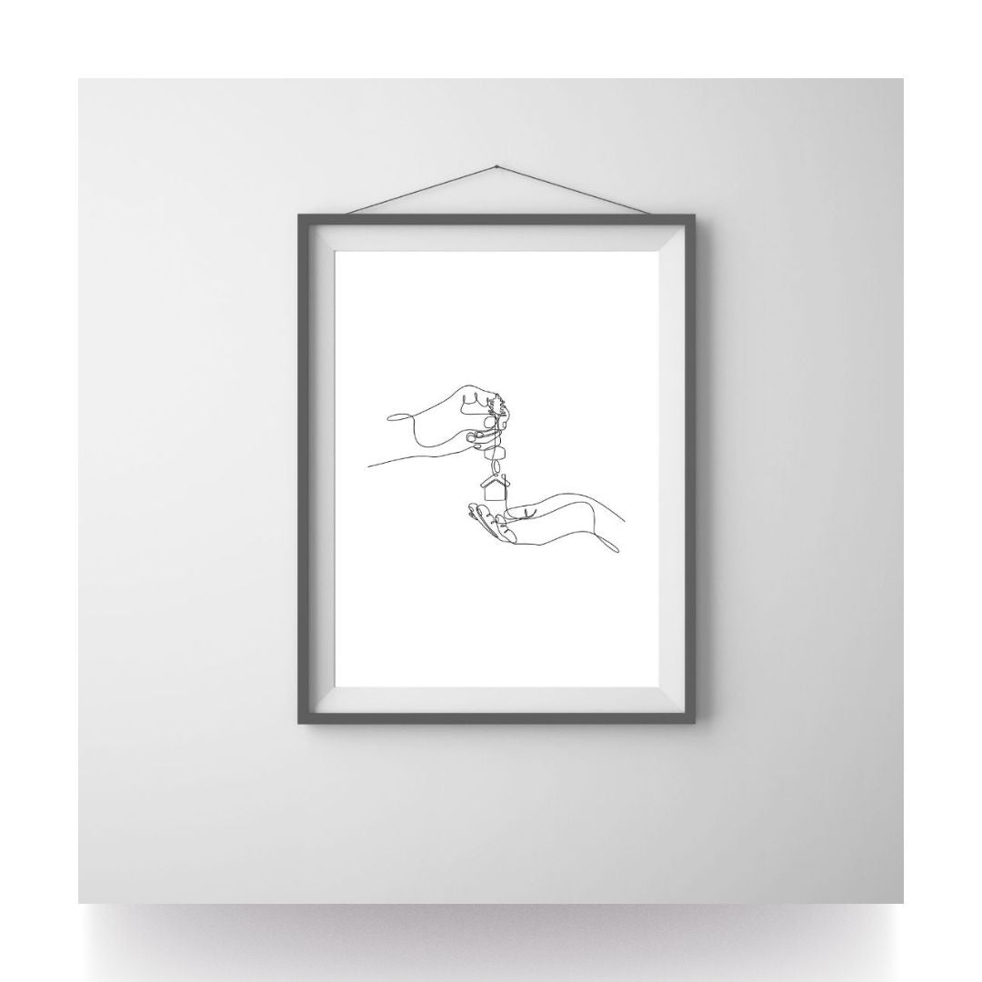 Fineline Relationship B&W