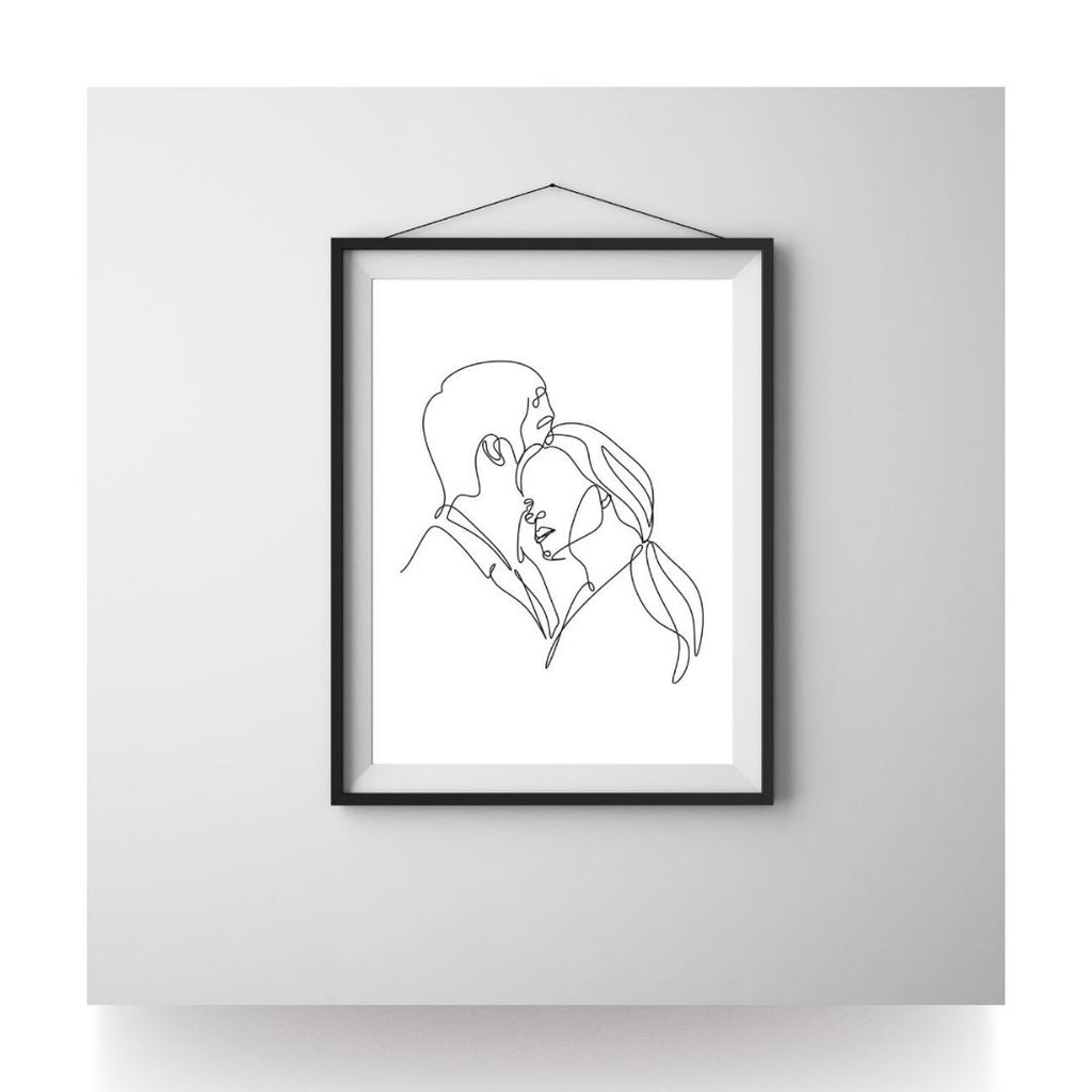 Fineline Relationship B&W