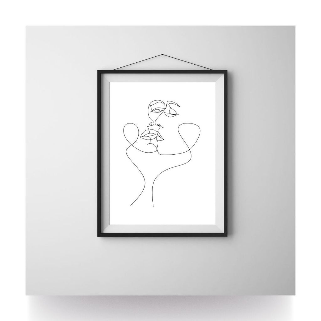 Fineline Relationship B&W