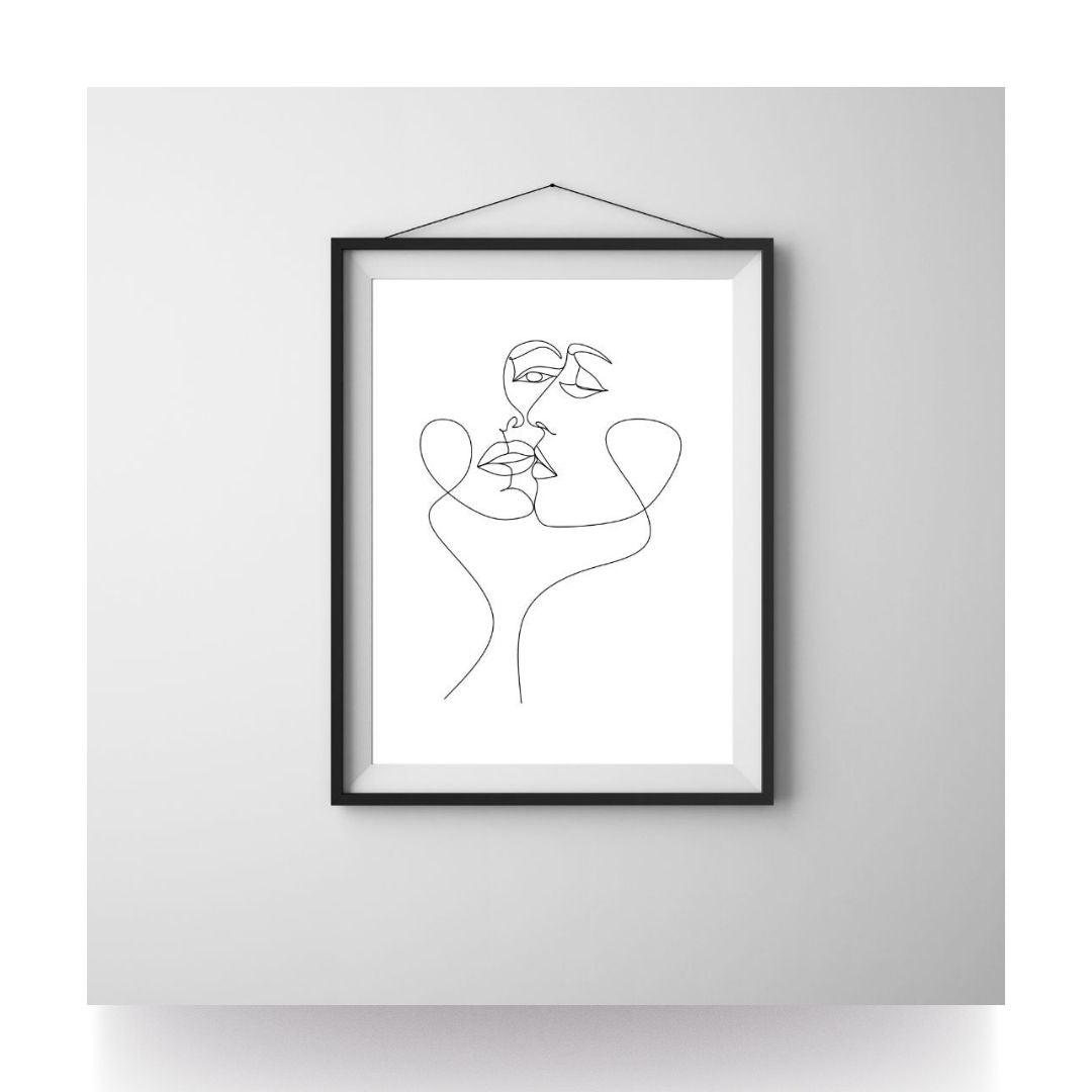 Fineline Relationship B&W