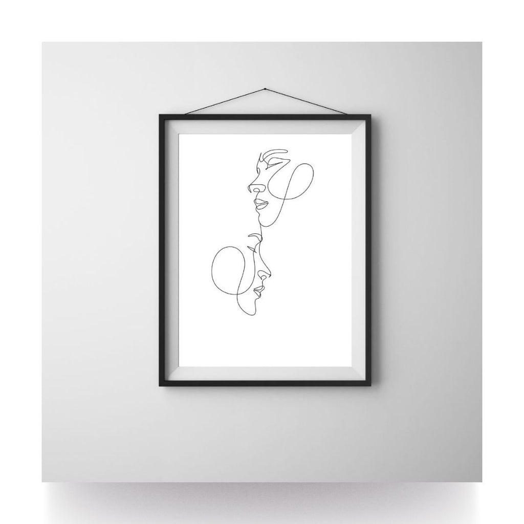 Fineline Relationship B&W