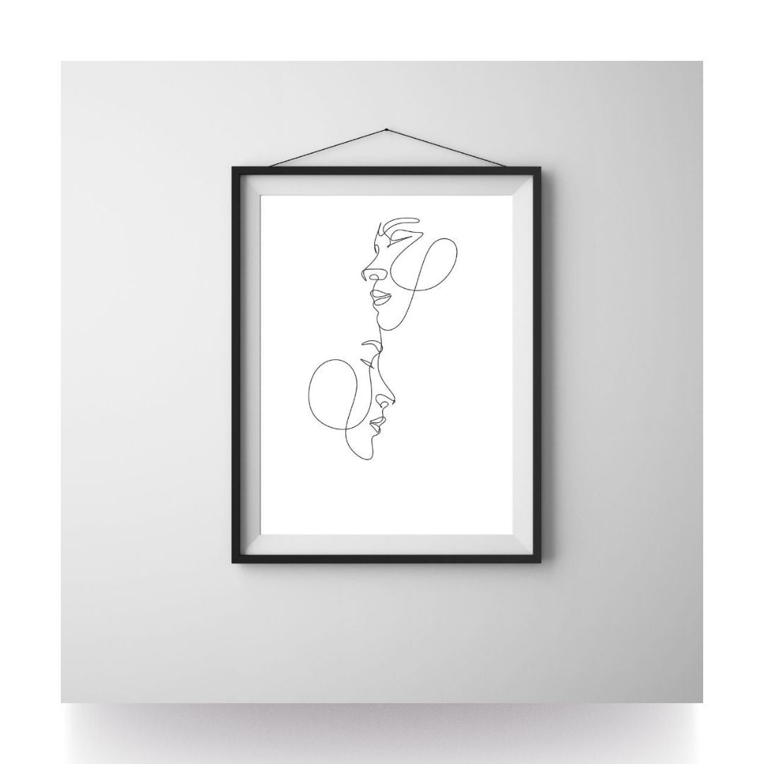 Fineline Relationship B&W