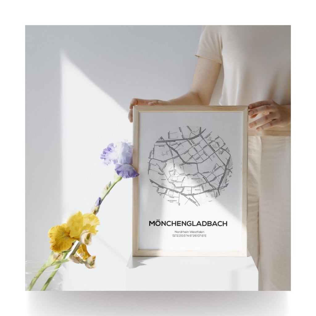 Dein Lieblingsort als Karten-Poster