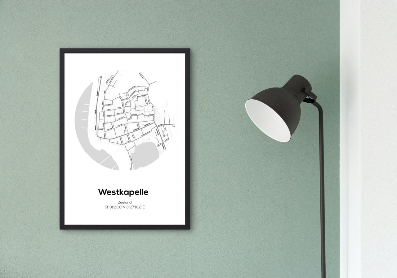 Dein Lieblingsort als Karten-Poster