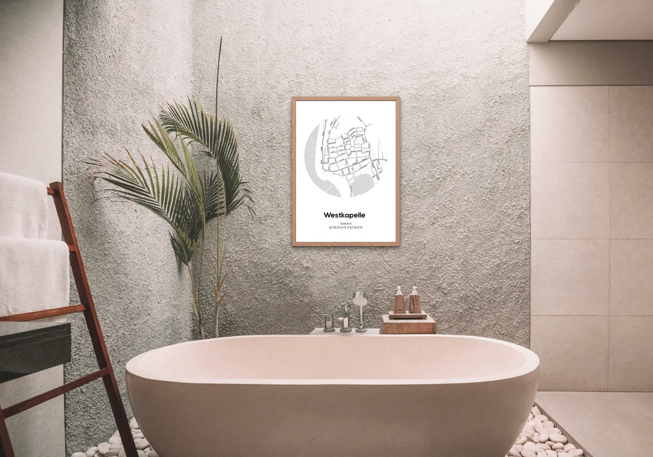 Dein Lieblingsort als Karten-Poster