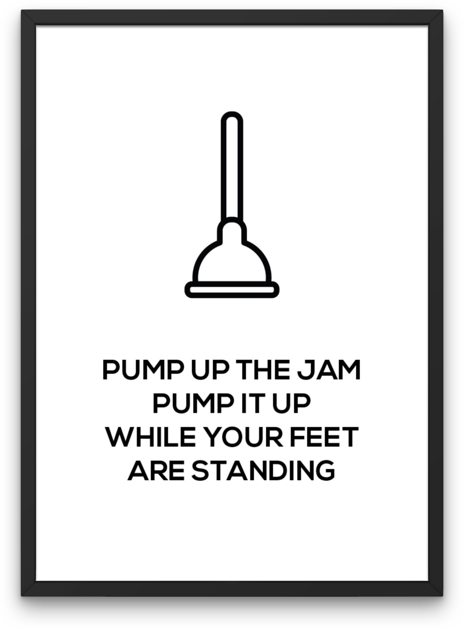 Pump up the Toilette