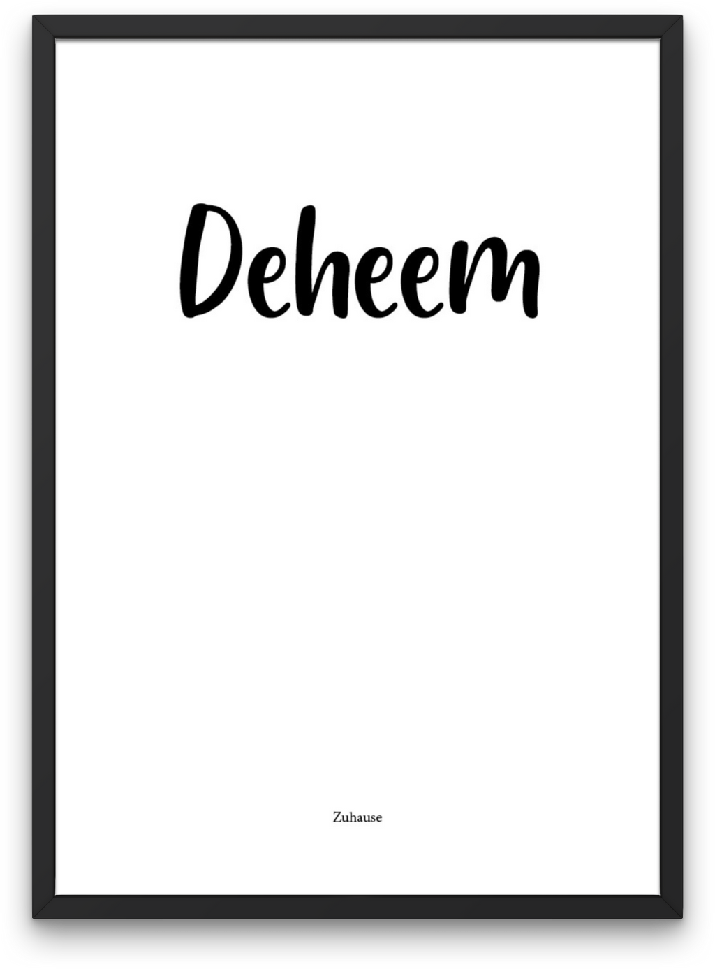 Poster Mundart Neller Plott Waldnieler Platt by Klaus Müller