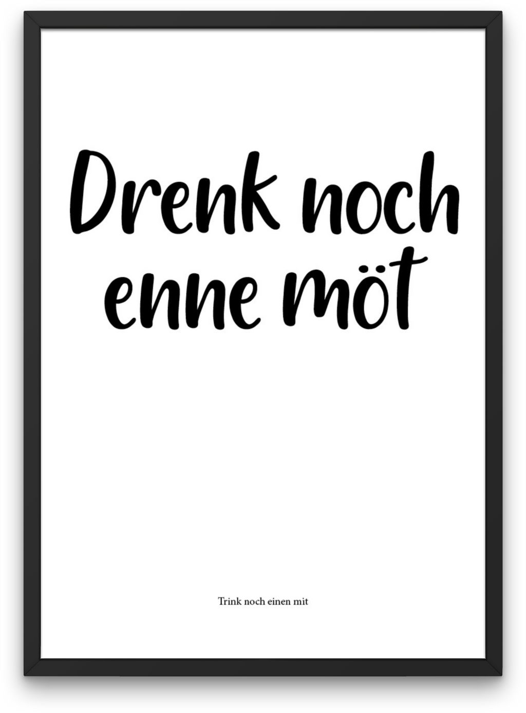 Poster Mundart Neller Plott Waldnieler Platt by Klaus Müller