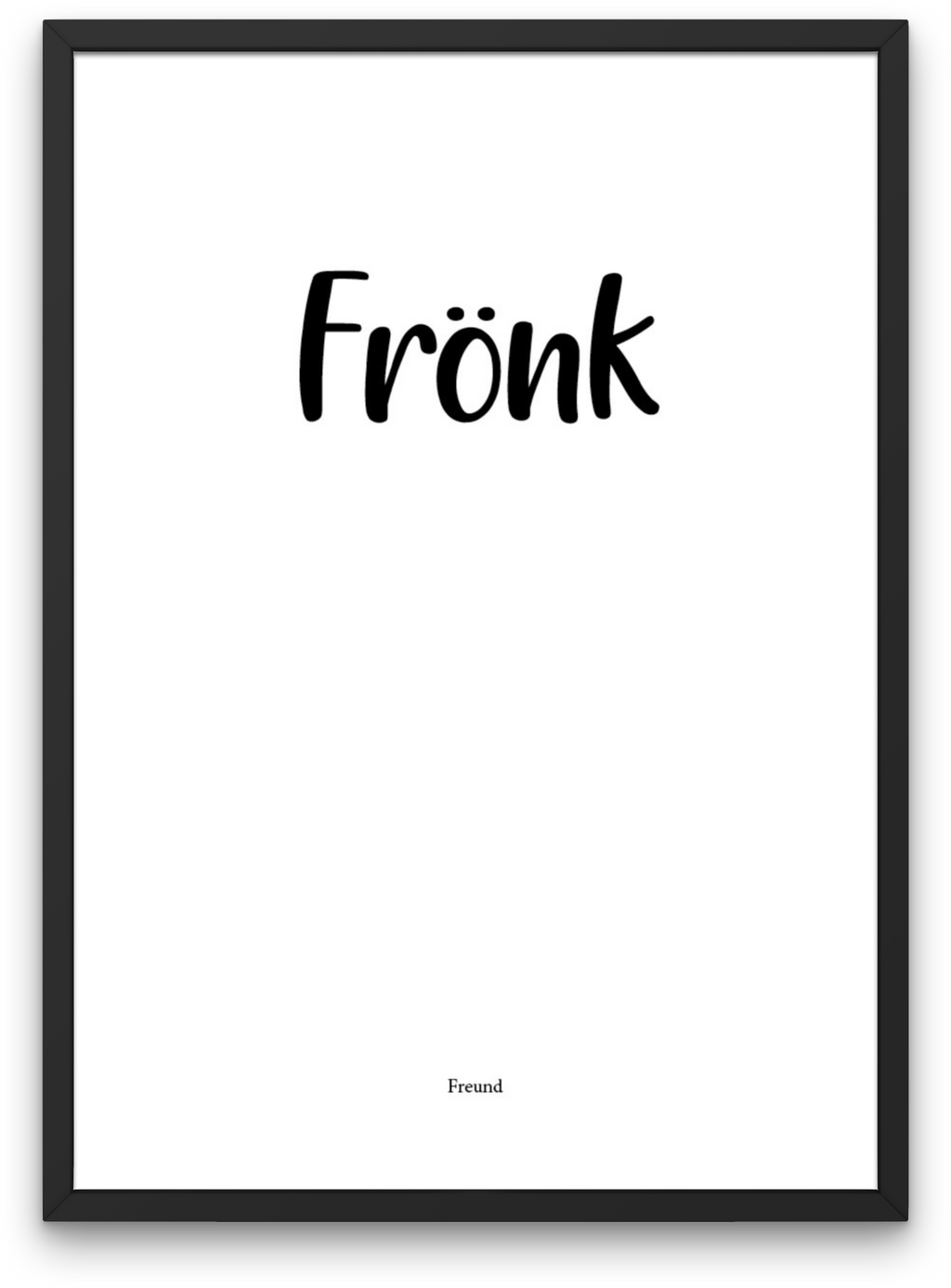 Poster Mundart Neller Plott Waldnieler Platt by Klaus Müller