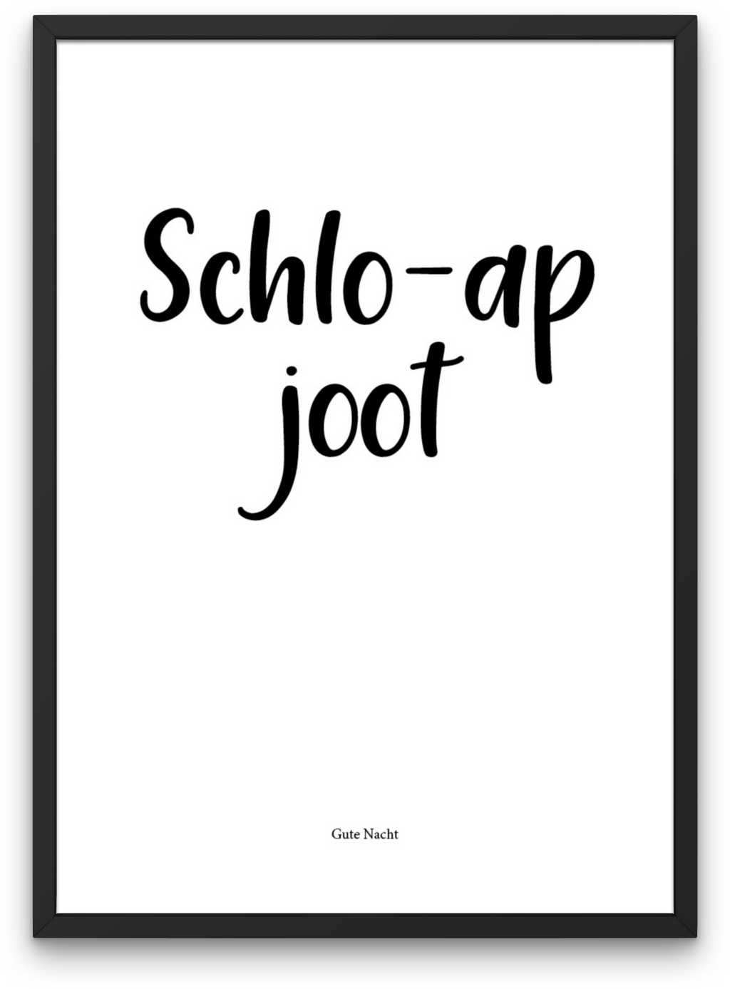 Poster Mundart Neller Plott Waldnieler Platt by Klaus Müller